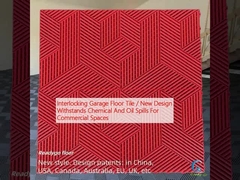 Keramik Lantai Garasi yang Terpadu / Desain Baru Tahan Penyebaran Bahan Kimia dan Minyak untuk Ruang Komersial