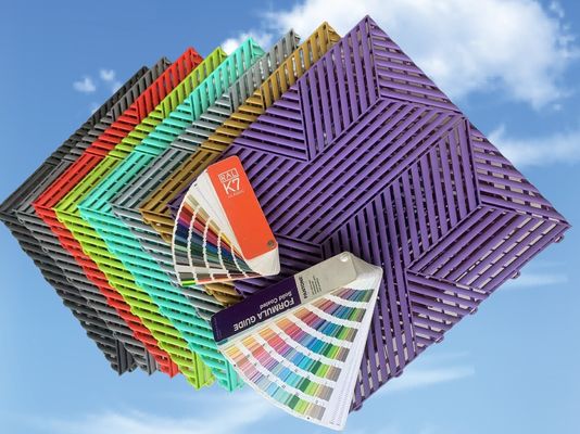 Jubin lantai garasi yang tahan sinar UV