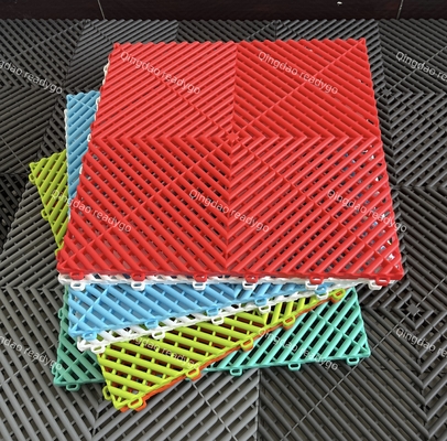 Lantai garasi polypropylene tugas berat