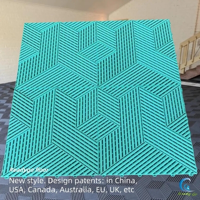 Garasi Epoxy Mudah dibersihkan dengan Desain Dekoratif dan Ketahanan Slip