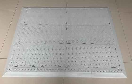 12 Inch Tent Floor Tiles Mold Resistant UV Dilindungi Lantai Serbaguna