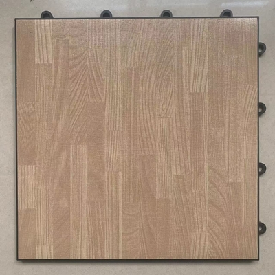 Anti-Slip Interlocking Dance Floor Tiles 12mm 3x3 Tiles untuk lantai dansa