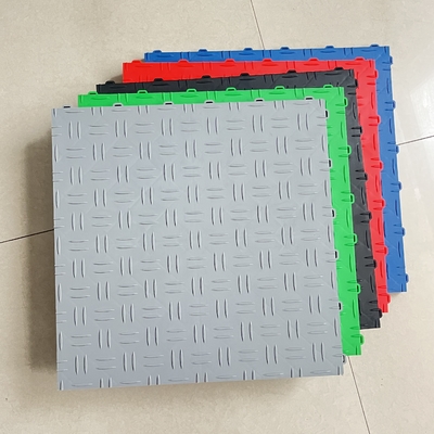Perekat Garagetrac Diamond Flex Garage Floor Tiles 18mm Ketebalan