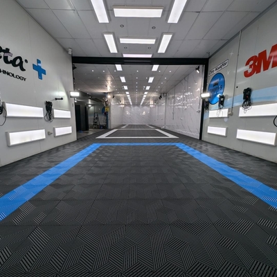 Karpet lantai garasi tahan lama 2500 Pounds Per Square Feet Kapasitas Berat Tinggi ketahanan dampak