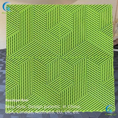 Klik Sistem Pemasangan Ubin Lantai Garasi 620g/pcs Untuk Renovasi Garasi