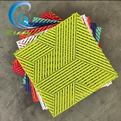 Airproof Outdoor Interlocking Garage Floor Area Coverage of 6.25 Tiles 1 Meter persegi