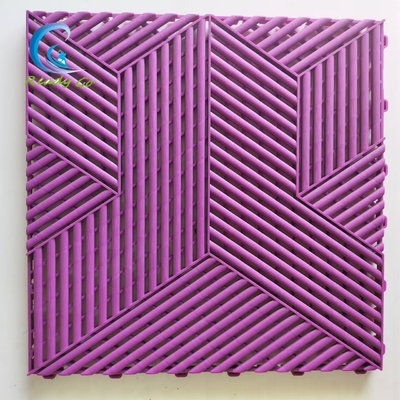 Mudah Dipasang Lantai Garasi 2 Tahun Garansi Bahan baku Pp Baru Top