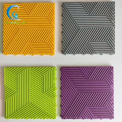 Rentang Suhu Minus 22 Hingga 248 Fahrenheit Ubin Garasi Interlocking